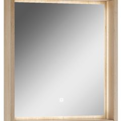 Шкаф-зеркало Nice 60 с подсветкой Домино (DN4706HZ) в Урае - uray.mebel24.online | фото