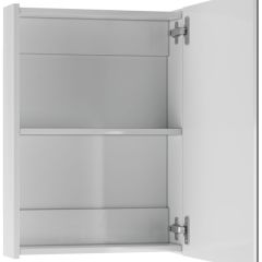 Шкаф-зеркало Норма 50 1 дверь АЙСБЕРГ (DA1621HZ) в Урае - uray.mebel24.online | фото 3