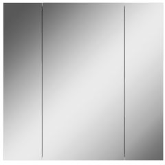 Шкаф-зеркало Норма 70 3 двери АЙСБЕРГ (DA1641HZ) в Урае - uray.mebel24.online | фото 4