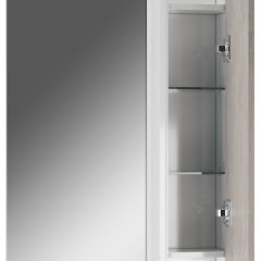Шкаф-зеркало Uno 60 Дуб серый левый/правый Домино (DU1503HZ) в Урае - uray.mebel24.online | фото 4