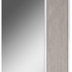 Шкаф-зеркало Uno 60 Дуб серый левый/правый Домино (DU1503HZ) в Урае - uray.mebel24.online | фото 5