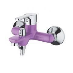 Смеситель для ванны Accoona A6367S фиолетовый в Урае - uray.mebel24.online | фото