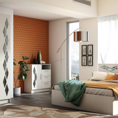 ДИАНА Спальный гарнитур (модульный) в Урае - uray.mebel24.online | фото