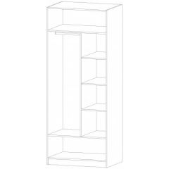 ДИАНА Шкаф 2-х створчатый в Урае - uray.mebel24.online | фото 2