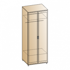 Спальня Мелисса композиция 2 (Гикори Джексон светлый) в Урае - uray.mebel24.online | фото 4