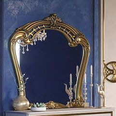 Спальня Ольга (комплект 6 дв.) беж/золото матовый в Урае - uray.mebel24.online | фото 6
