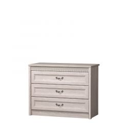 Спальный гарнитур Лючия (модульный) дуб оксфорд серый в Урае - uray.mebel24.online | фото 3