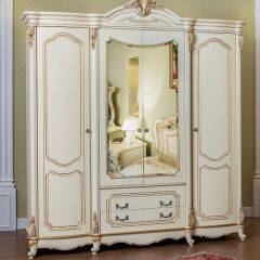 Спальный гарнитур Мона Лиза (крем) в Урае - uray.mebel24.online | фото 5