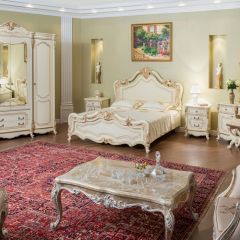 Спальный гарнитур Мона Лиза (крем) 1600 в Урае - uray.mebel24.online | фото