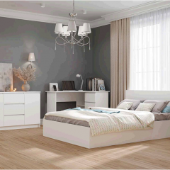 МОРИ Спальный гарнитур (белый) в Урае - uray.mebel24.online | фото 19