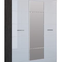 Спальный гарнитур Ненси (Венге/Белый глянец) в Урае - uray.mebel24.online | фото 16