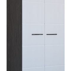Спальный гарнитур Ненси (Венге/Белый глянец) в Урае - uray.mebel24.online | фото 14