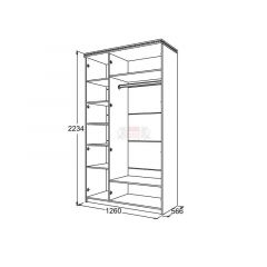 Спальный гарнитур Ольга-13 (модульный) в Урае - uray.mebel24.online | фото 29
