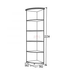 Спальный гарнитур Ольга-13 (модульный) в Урае - uray.mebel24.online | фото 37