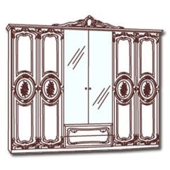 Спальный гарнитур Роза (модульная) беж в Урае - uray.mebel24.online | фото 3