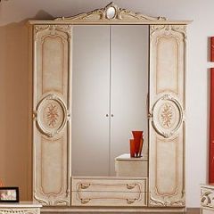 Спальный гарнитур Роза (модульная) беж в Урае - uray.mebel24.online | фото 5