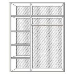 Спальный гарнитур Роза (модульная) беж в Урае - uray.mebel24.online | фото 8
