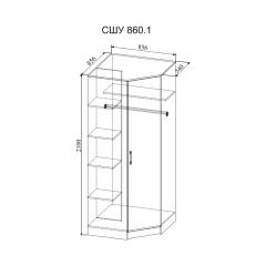 СОФИ Спальный гарнитур (модульный) в Урае - uray.mebel24.online | фото 27