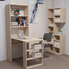 Стеллаж Элемент-1 (дуб сонома) в Урае - uray.mebel24.online | фото 6