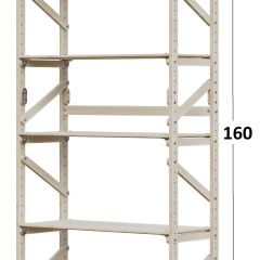 Стеллаж Конструктор Арт.С1600-1 в Урае - uray.mebel24.online | фото 2