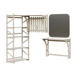 Стеллаж Конструктор Арт.С1600-1 в Урае - uray.mebel24.online | фото 5