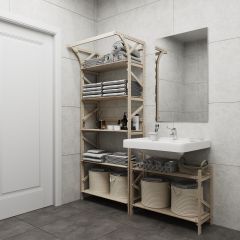 Стеллаж Конструктор Арт.СR2000-1 в Урае - uray.mebel24.online | фото 4