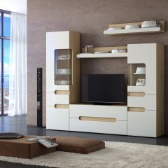 Стенка Палермо (модульная) Эко в Урае - uray.mebel24.online | фото