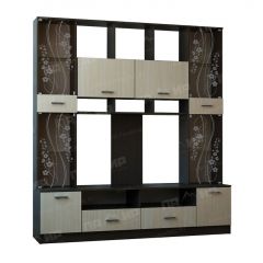 Стенка Сабина (модульная) венге/дуб белфорт в Урае - uray.mebel24.online | фото 4