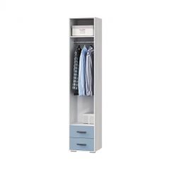 СТИЧ Шкаф для платья и белья с 2мя ящиками в Урае - uray.mebel24.online | фото 2