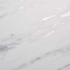 Стол BELLUNO 160 MARBLES KL-99 Белый мрамор матовый, итальянская керамика/ белый каркас, ®DISAUR в Урае - uray.mebel24.online | фото 9