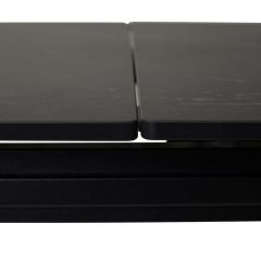 Стол CORNER 120 MATT BLACK MARBLE SOLID CERAMIC / BLACK, ®DISAUR в Урае - uray.mebel24.online | фото 4