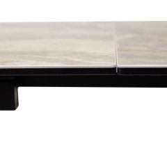 Стол IVAR 180 MARBLES KL-80 Серый мрамор, итальянская керамика, ®DISAUR в Урае - uray.mebel24.online | фото 2