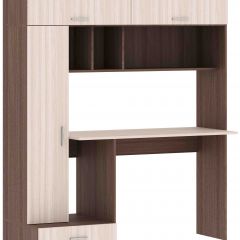 Стол компьютерный ПКС-1 (ясень шимо темный/светлый) в Урае - uray.mebel24.online | фото