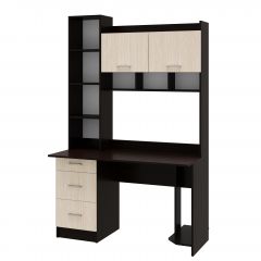 Стол компьютерный ПКС-5 Венге/Дуб белфорд в Урае - uray.mebel24.online | фото 2