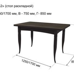 Стол раскладной Ялта-2 (опоры массив цилиндрический) в Урае - uray.mebel24.online | фото 6