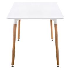 Стол деревянный Table 110х70х73 white / wood в Урае - uray.mebel24.online | фото 4