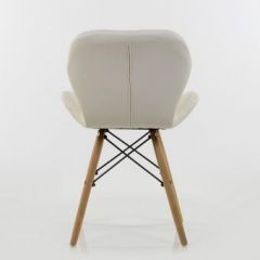 Стул Barneo N-42 Perfecto PU белый в Урае - uray.mebel24.online | фото 4