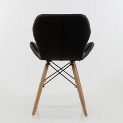 Стул Barneo N-42 Perfecto PU черный в Урае - uray.mebel24.online | фото 3