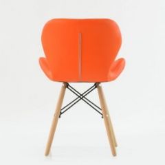 Стул Barneo N-42 Perfecto PU оранжевый в Урае - uray.mebel24.online | фото 3
