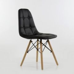 Стул Barneo N-43 Pulsante PU черный в Урае - uray.mebel24.online | фото 2