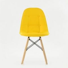 Стул Barneo N-43 Pulsante PU желтый в Урае - uray.mebel24.online | фото 2