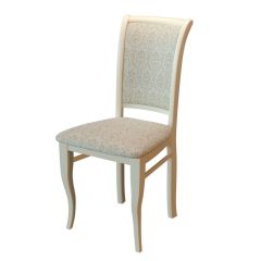 Стул М15 (жаккард №40) массив слоновая кость (2 шт.) в Урае - uray.mebel24.online | фото 1