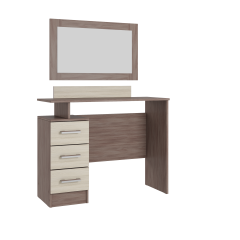 Трюмо + Зеркало Эко (ясень шимо темный/светлый) в Урае - uray.mebel24.online | фото 1