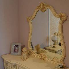 Туалетный стол + Зеркало Мона Лиза (крем) в Урае - uray.mebel24.online | фото 7