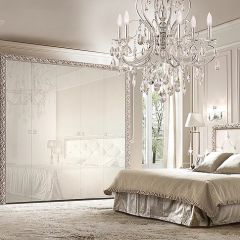 Тумба прикроватная Тиффани Premium слоновая кость/серебро (ТФТП-1(П) в Урае - uray.mebel24.online | фото 2