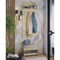 Вешалка с сиденьем НКМ Эдем-1 в Урае - uray.mebel24.online | фото 3
