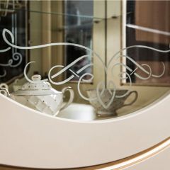 Витрина одностворчатая Мона Лиза (крем) в Урае - uray.mebel24.online | фото 6