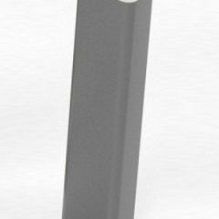 Торцевая заглушка  для цоколя h100 мм (Алюминий, Белый, Черный, Сонома) в Урае - uray.mebel24.online | фото