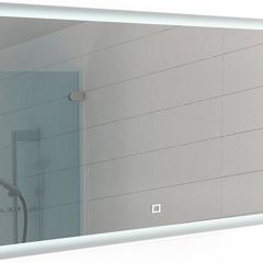 Зеркало Dream 120 alum с подсветкой Sansa (SD1025Z) в Урае - uray.mebel24.online | фото 1