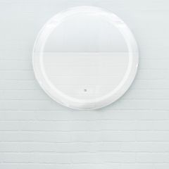 Зеркало Gia 75 white с подсветкой Sansa (SGa1044Z) в Урае - uray.mebel24.online | фото 3